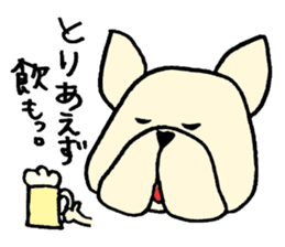He is frenchbulldog,in Gifu Prefecture sticker #7599645