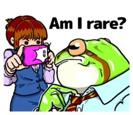 Misfortune of Mr. Amano(English version) sticker #7599713