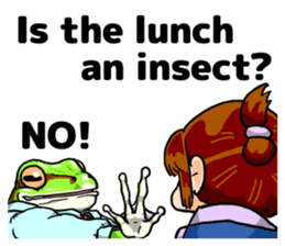 Misfortune of Mr. Amano(English version) sticker #7599718