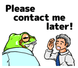 Misfortune of Mr. Amano(English version) sticker #7599723