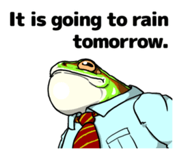 Misfortune of Mr. Amano(English version) sticker #7599731