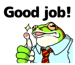 Misfortune of Mr. Amano(English version) sticker #7599735