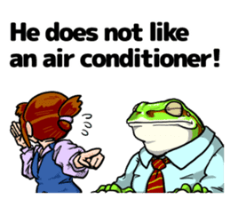 Misfortune of Mr. Amano(English version) sticker #7599738