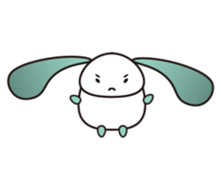 Fat Ear Rabbit sticker #7599821