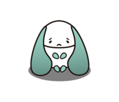 Fat Ear Rabbit sticker #7599822