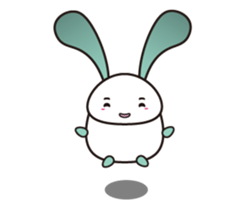 Fat Ear Rabbit sticker #7599823