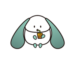 Fat Ear Rabbit sticker #7599825