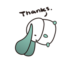 Fat Ear Rabbit sticker #7599826