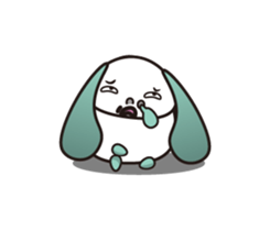 Fat Ear Rabbit sticker #7599827