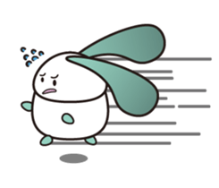 Fat Ear Rabbit sticker #7599831