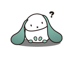 Fat Ear Rabbit sticker #7599833