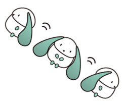 Fat Ear Rabbit sticker #7599836