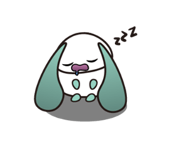 Fat Ear Rabbit sticker #7599838