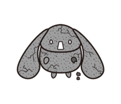 Fat Ear Rabbit sticker #7599843