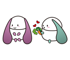 Fat Ear Rabbit sticker #7599849