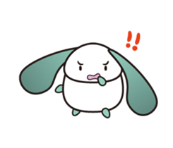 Fat Ear Rabbit sticker #7599857