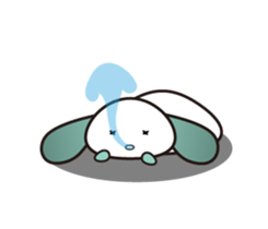 Fat Ear Rabbit sticker #7599859