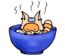 tanukichi's life sticker #7600103