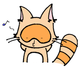 tanukichi's life sticker #7600124