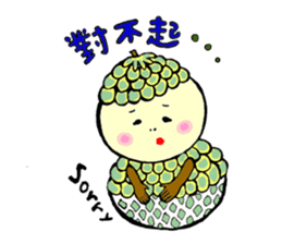 Taiwan Fruits sticker #7600404