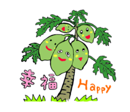 Taiwan  Fruits sticker #7600412