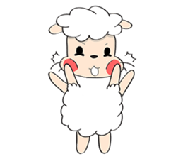 Cotton candy sheep~ sticker #7600629