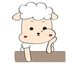 Cotton candy sheep~ sticker #7600640