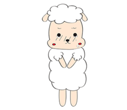 Cotton candy sheep~ sticker #7600642