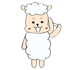 Cotton candy sheep~ sticker #7600644