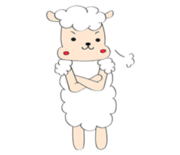 Cotton candy sheep~ sticker #7600649