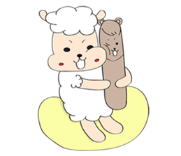 Cotton candy sheep~ sticker #7600652