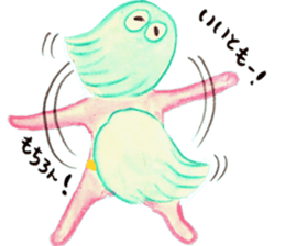 Mr. hair sticker #7600930