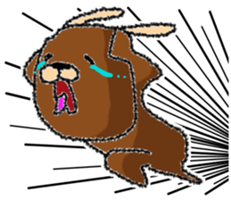 It is a negative dog. sticker #7601656