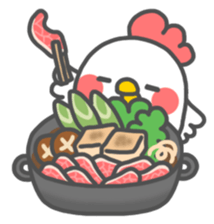 What do you fancy to eat? sticker #7601754