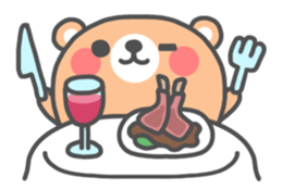 What do you fancy to eat? sticker #7601767