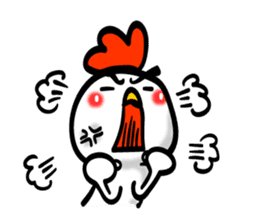 Easy to use Taiwanese & Jp Chicken 0-2 sticker #7601860