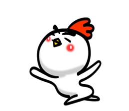 Easy to use Taiwanese & Jp Chicken 0-2 sticker #7601861