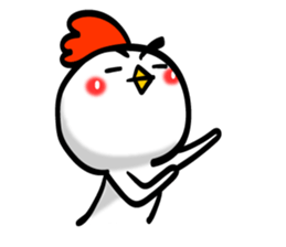 Easy to use Taiwanese & Jp Chicken 0-2 sticker #7601863