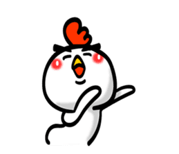 Easy to use Taiwanese & Jp Chicken 0-2 sticker #7601873