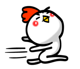 Easy to use Taiwanese & Jp Chicken 0-2 sticker #7601874
