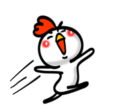 Easy to use Taiwanese & Jp Chicken 0-2 sticker #7601880