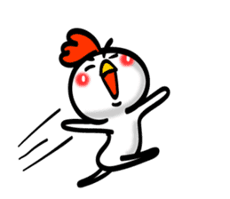 Easy to use Taiwanese & Jp Chicken 0-2 sticker #7601880