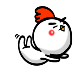 Easy to use Taiwanese & Jp Chicken 0-2 sticker #7601885