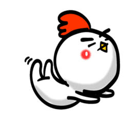 Easy to use Taiwanese & Jp Chicken 0-2 sticker #7601885