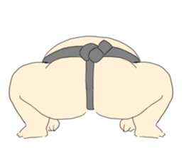 kawaii sumo sticker #7602742