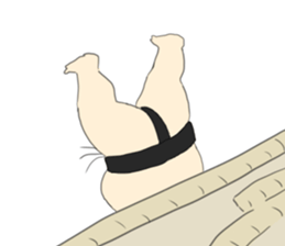 kawaii sumo sticker #7602743