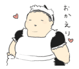 kawaii sumo sticker #7602763