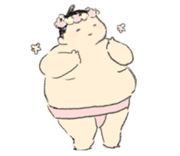 kawaii sumo sticker #7602777