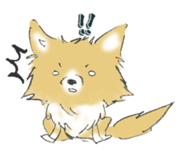 Almost Pomeranian Kotaro sticker #7602878