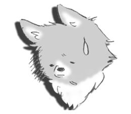 Almost Pomeranian Kotaro sticker #7602888
